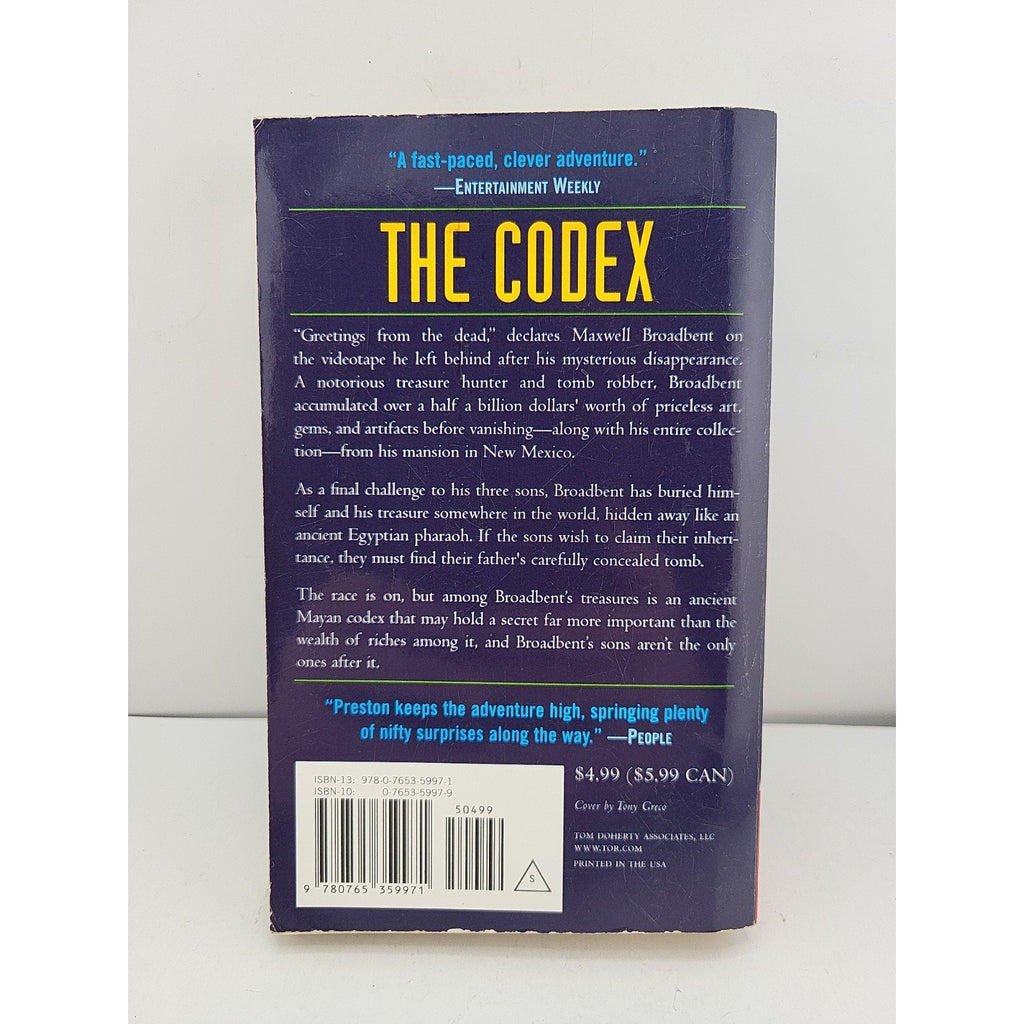 Codex by Douglas Preston (2007, Mass Market)