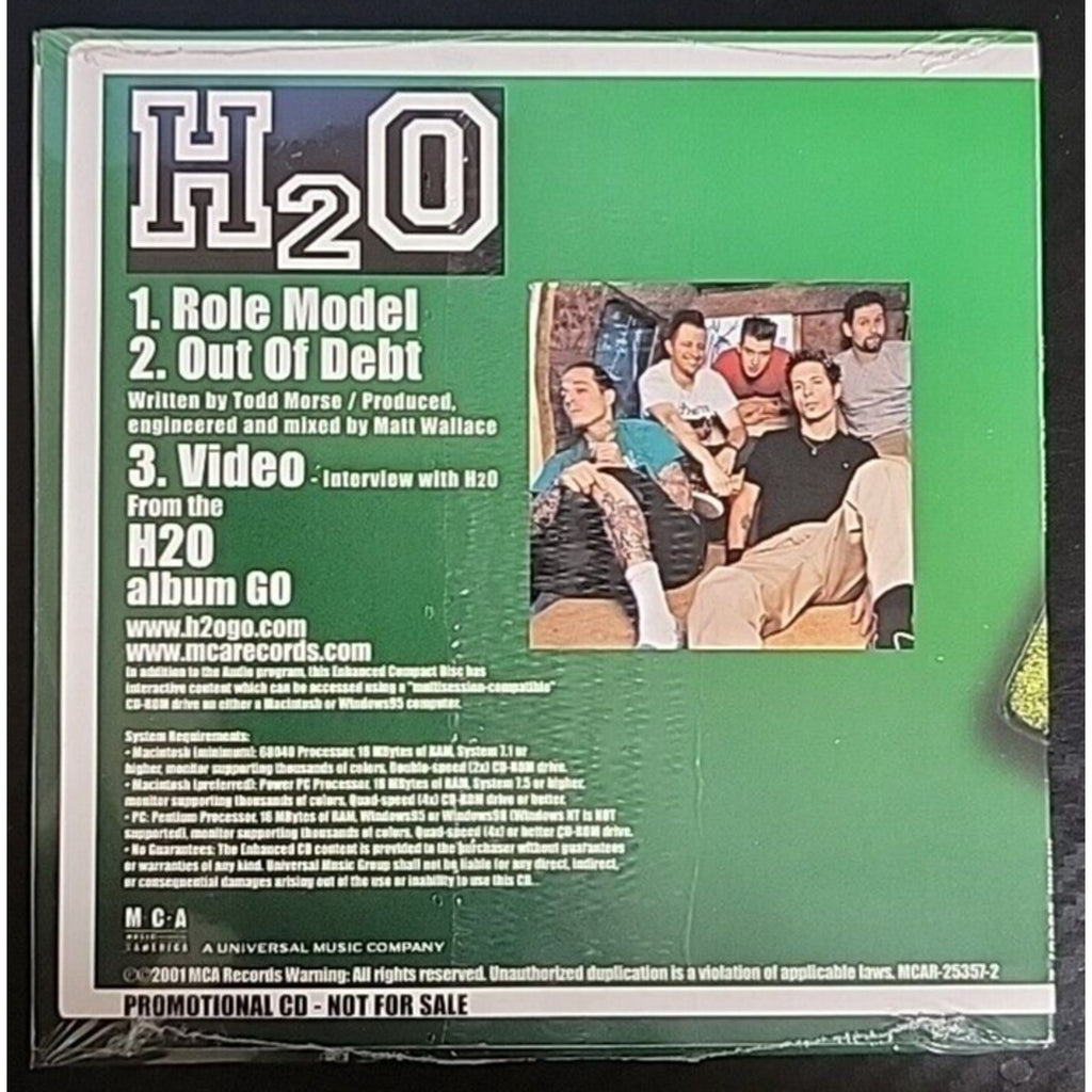 H2O Sampler Promo CD *Brand New*