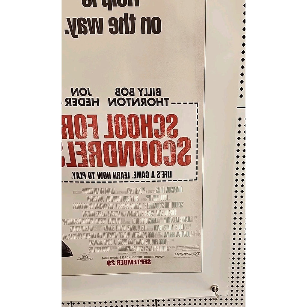 School For Scoundrels Original 27x40 D/S Movie Poster 2006