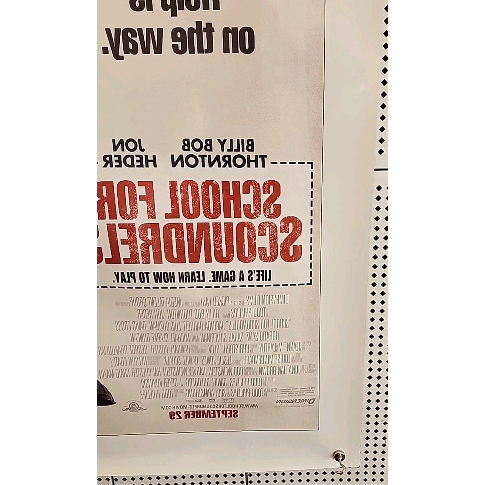 School For Scoundrels Original 27x40 D/S Movie Poster 2006