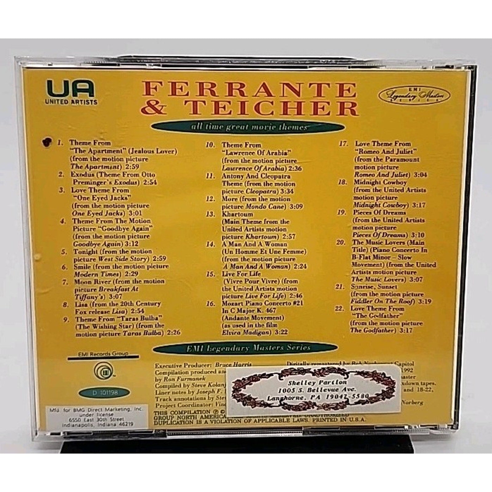 Ferrante & Teicher - All-Time Great Movie Themes CD