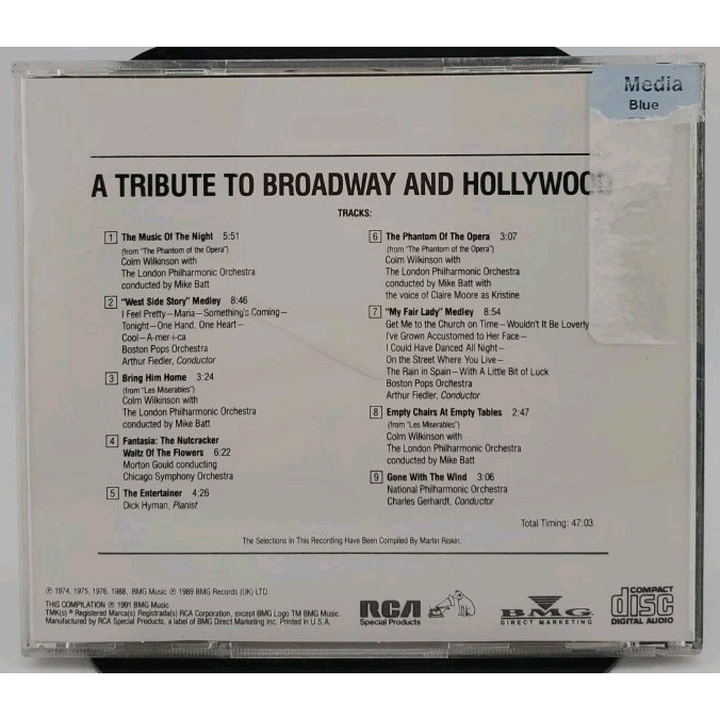 A Tribute To Broadway And Hollywood - There Is Only One CD