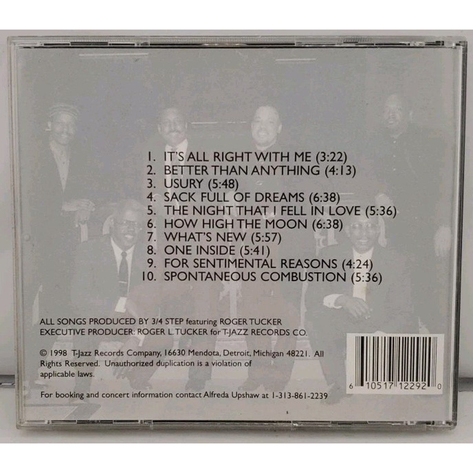 Sack Full Of Dreams By 3/4 Step Featuring Roger Tucker (CD)