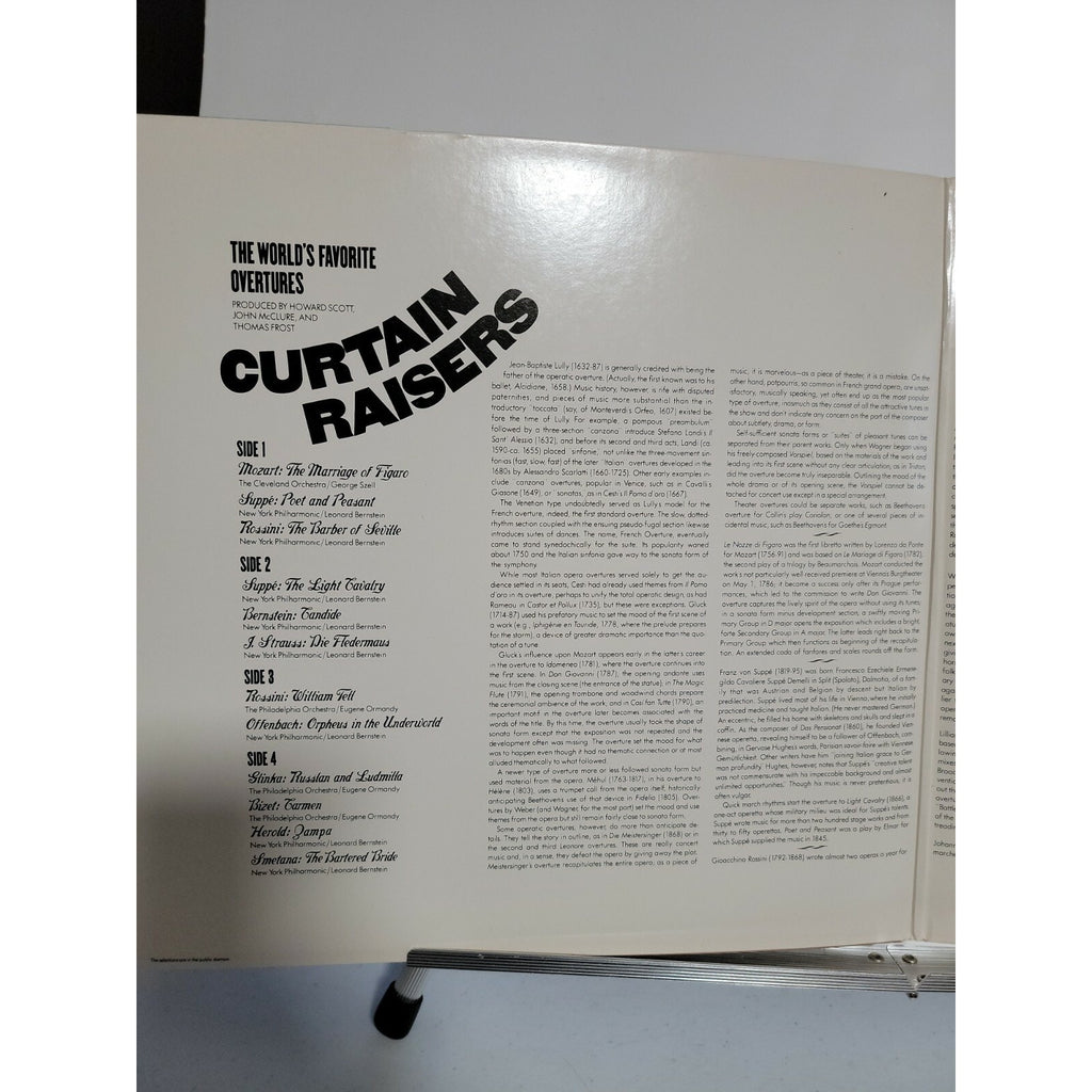 Various - Curtain Raisers: The World's Favorite Overtures (Vinyl)
