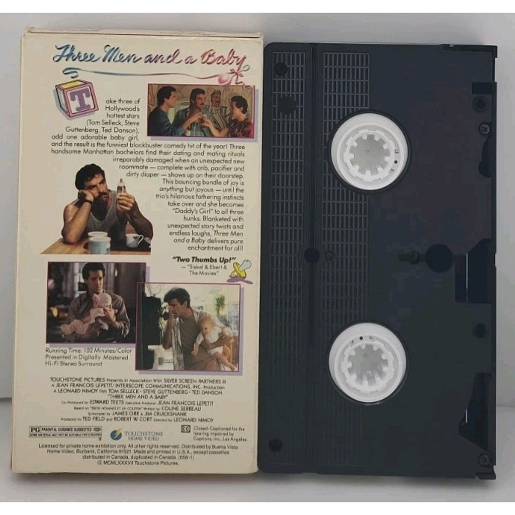 Three Men and a Baby (VHS, 1995)