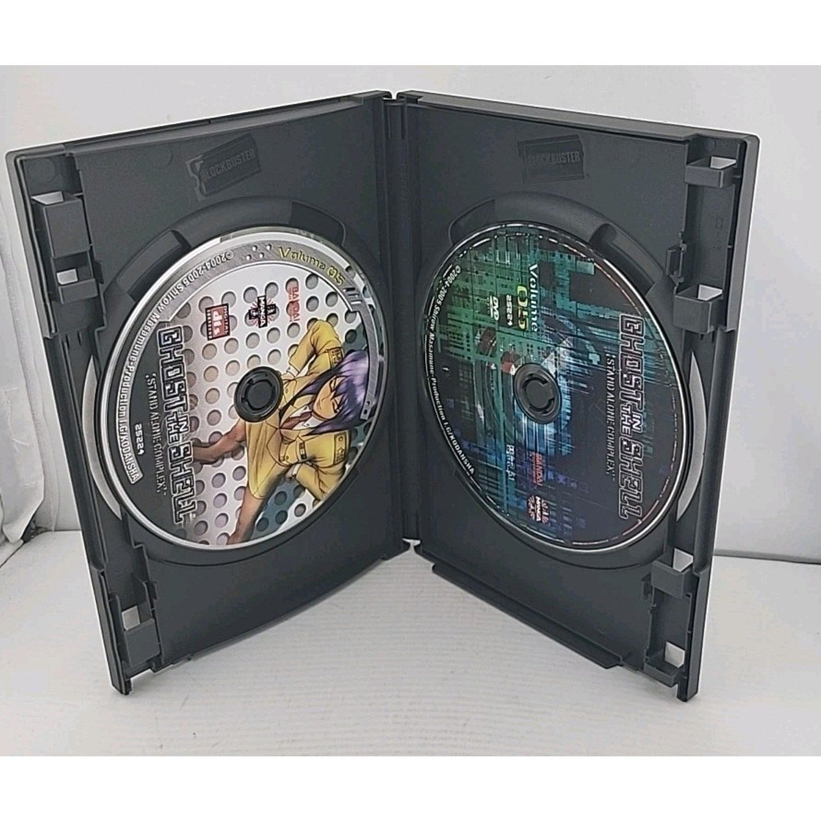 Ghost in the Shell 5: Stand Alone Complex (DVD, 2002) *Blockbuster Case*