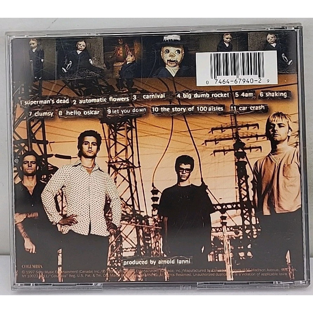 Clumsy by Our Lady Peace (CD, 1997)