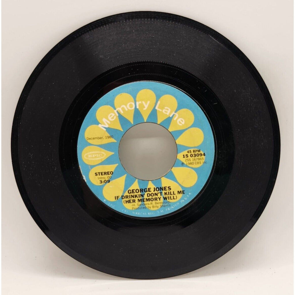 Still Doin' Time / If Drinkin' Don't Kill Me By George Jones (Record) - 15 03094