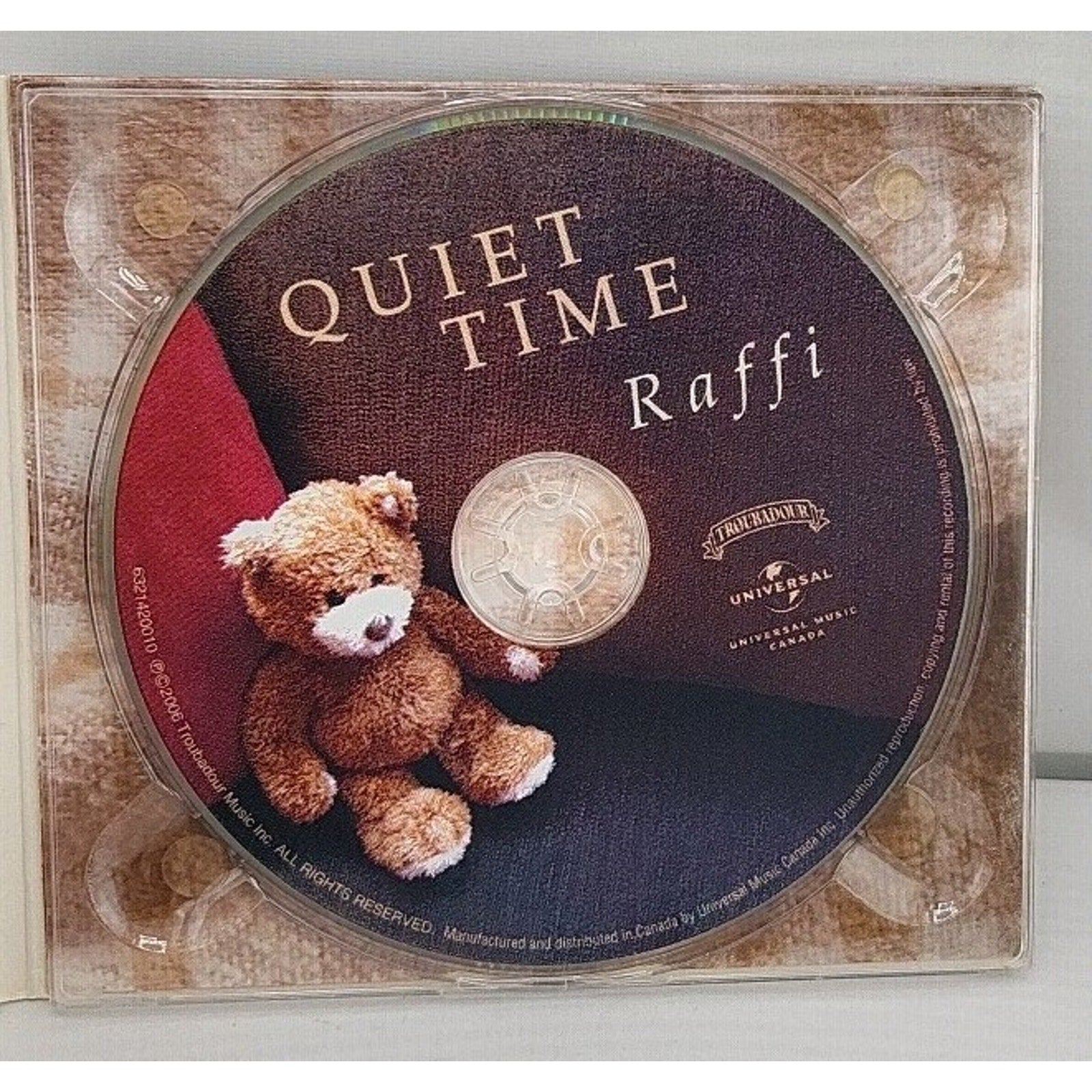 Quiet Time by Raffi (CD, 2006)