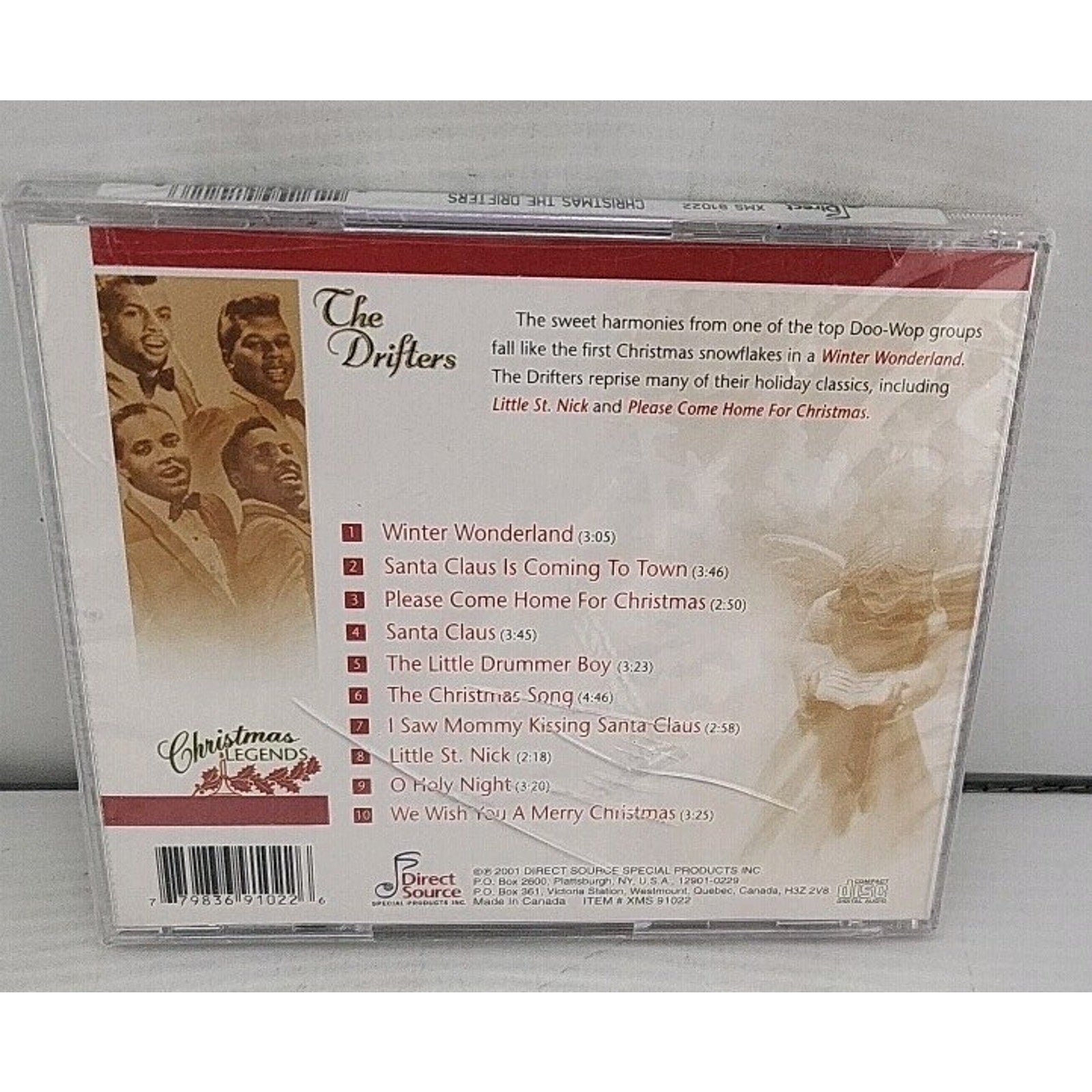 Winter Wonderland by Drifters (CD, 2003) *Brand New*