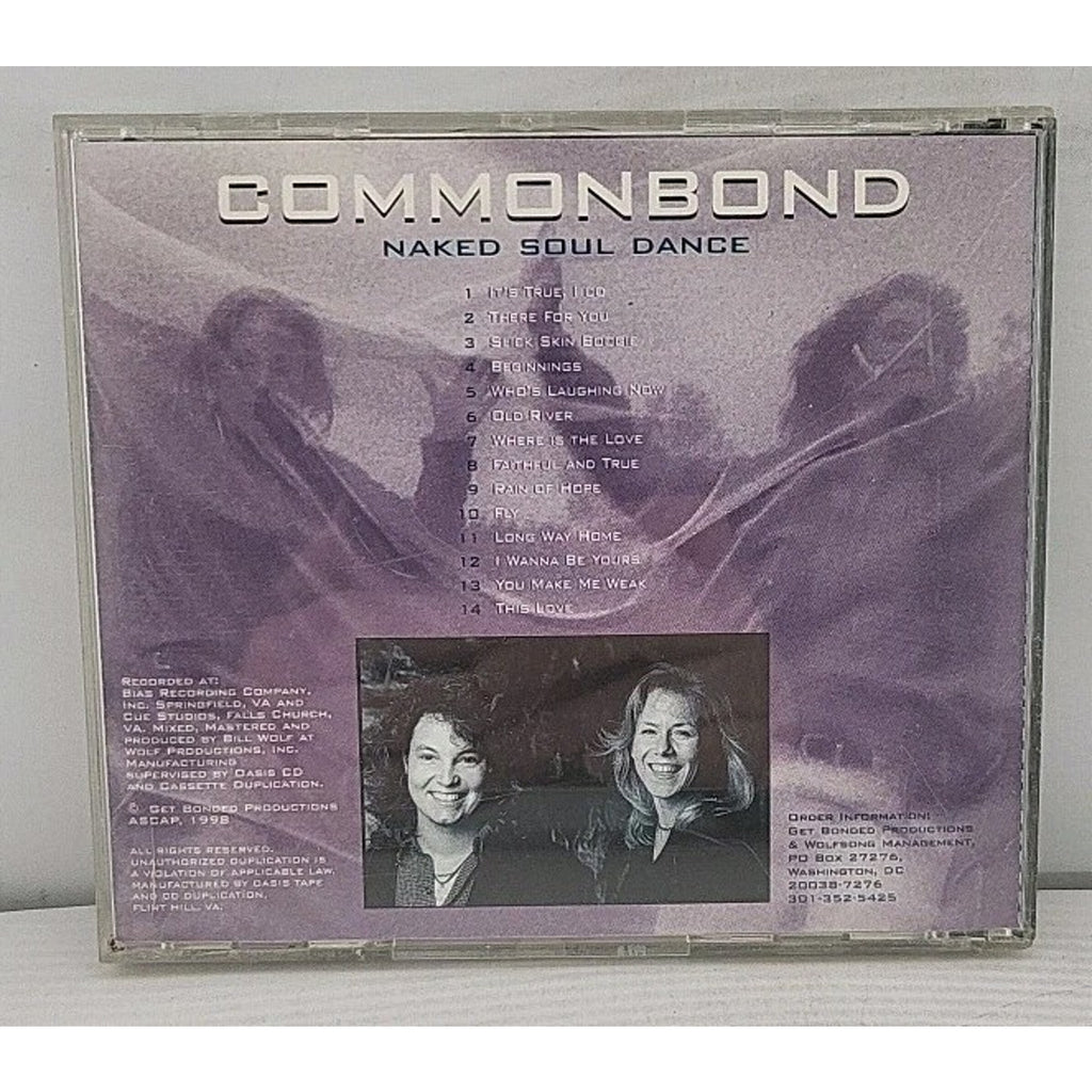Commonbond Naked Soul Dance CD