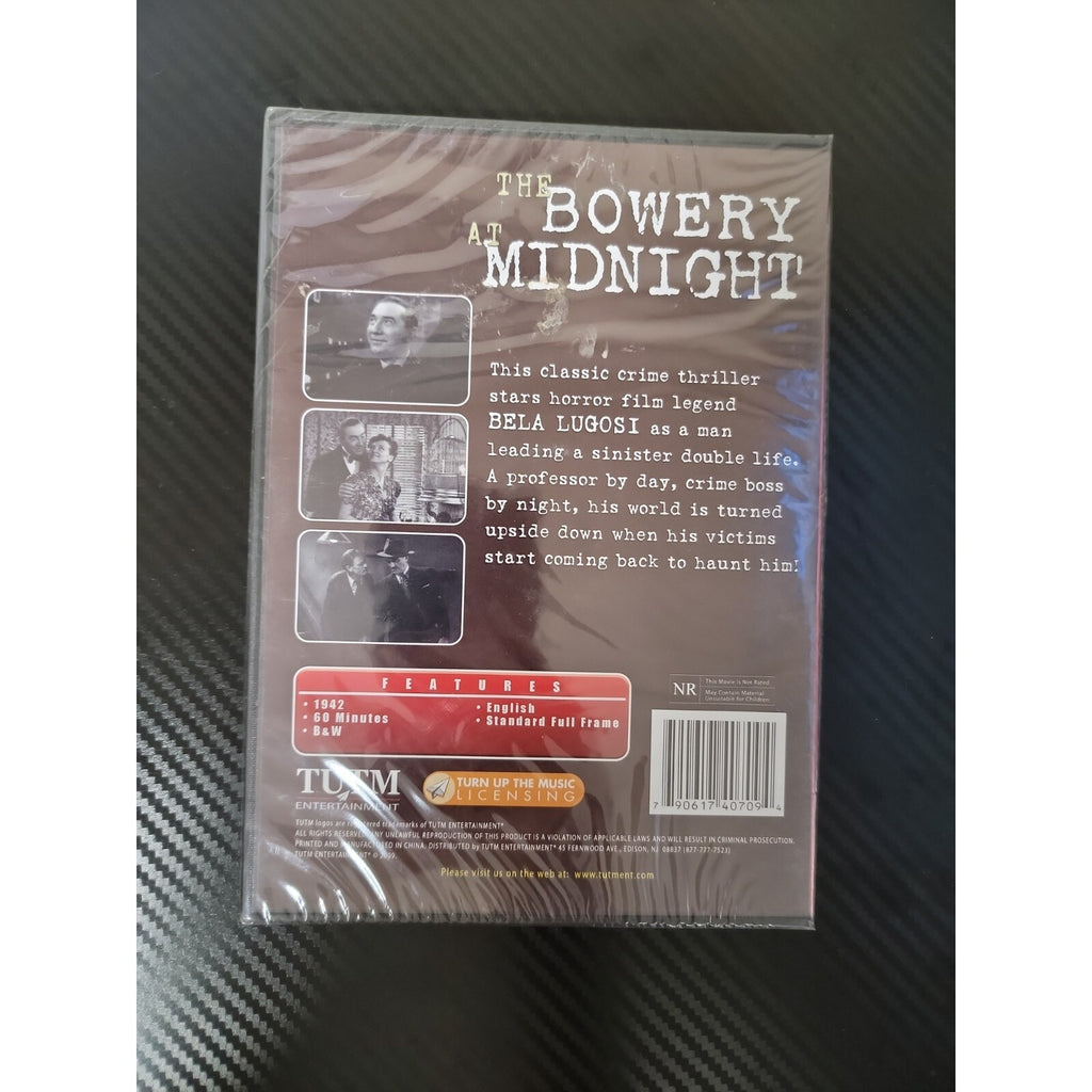 Bowery At Midnight (DVD) *Brand New*