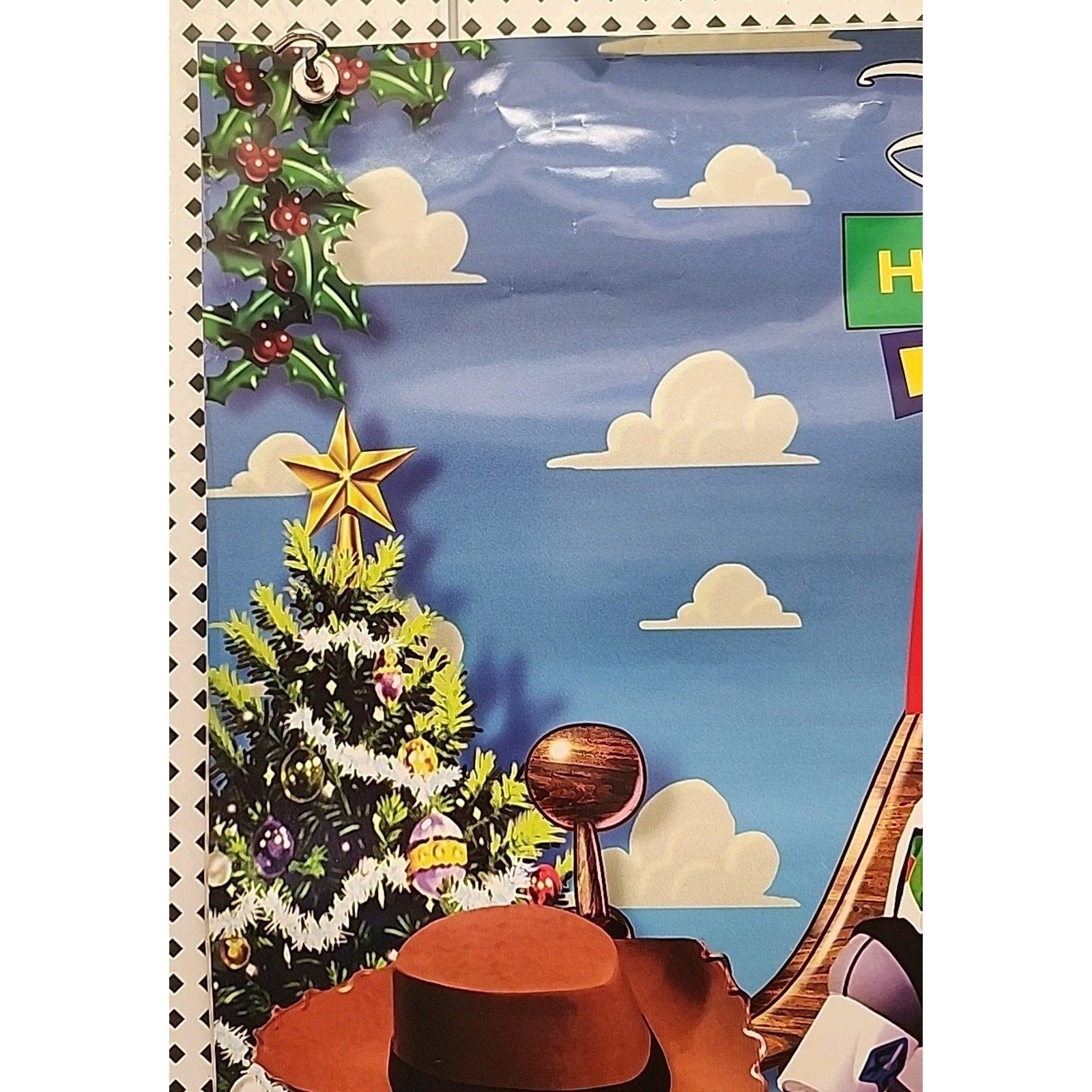 Disney's Holiday Video Toy Shop Movie Poster 26x32