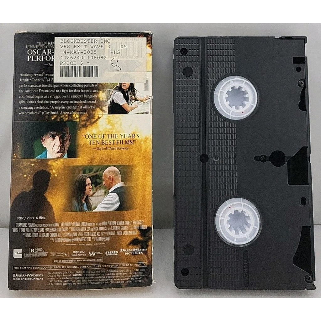 House of Sand & Fog (VHS, 2003)