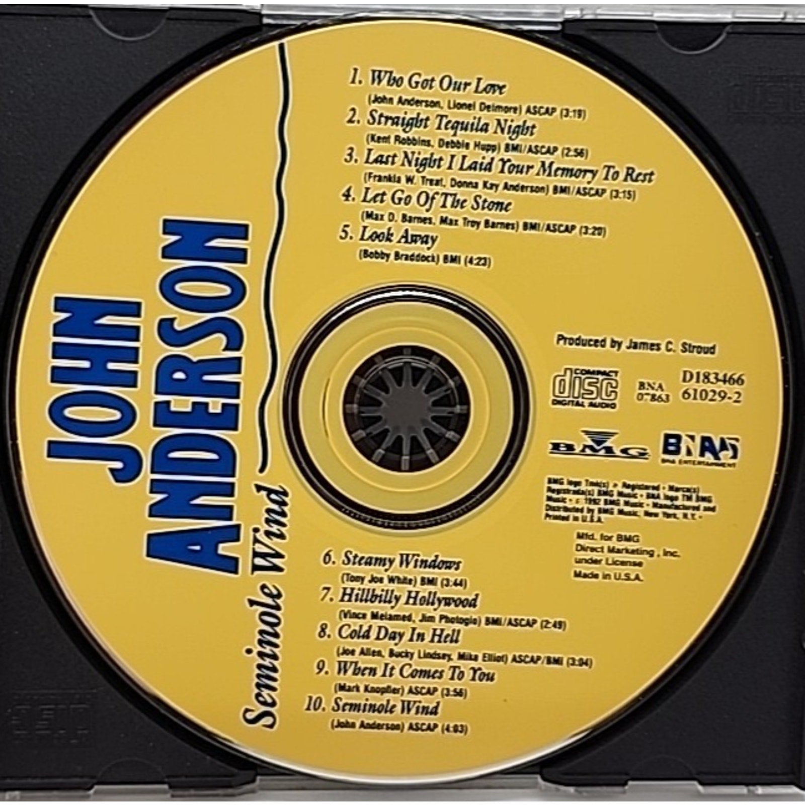 John Anderson - Seminole Wind (CD)