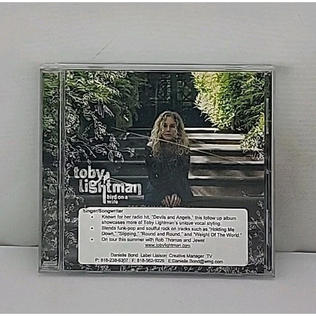 Bird on a Wire by Toby Lightman (CD, 2006)