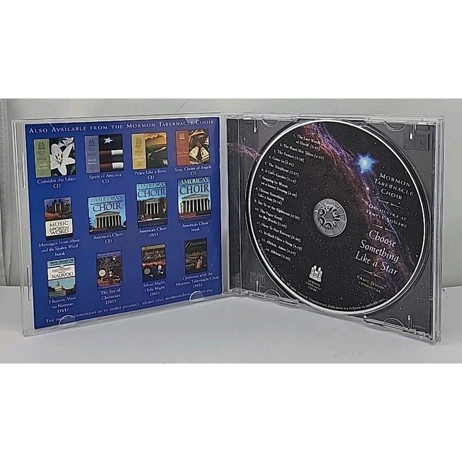 Choose Something like a Star by Mormon Tabernacle Choir (CD, 2005)