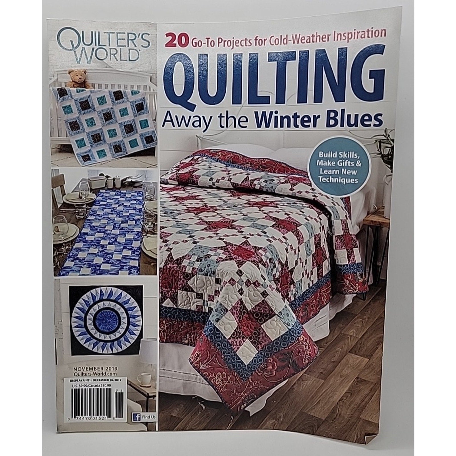2019 Quilter's World Quilting Away The Winter Blues Magazine