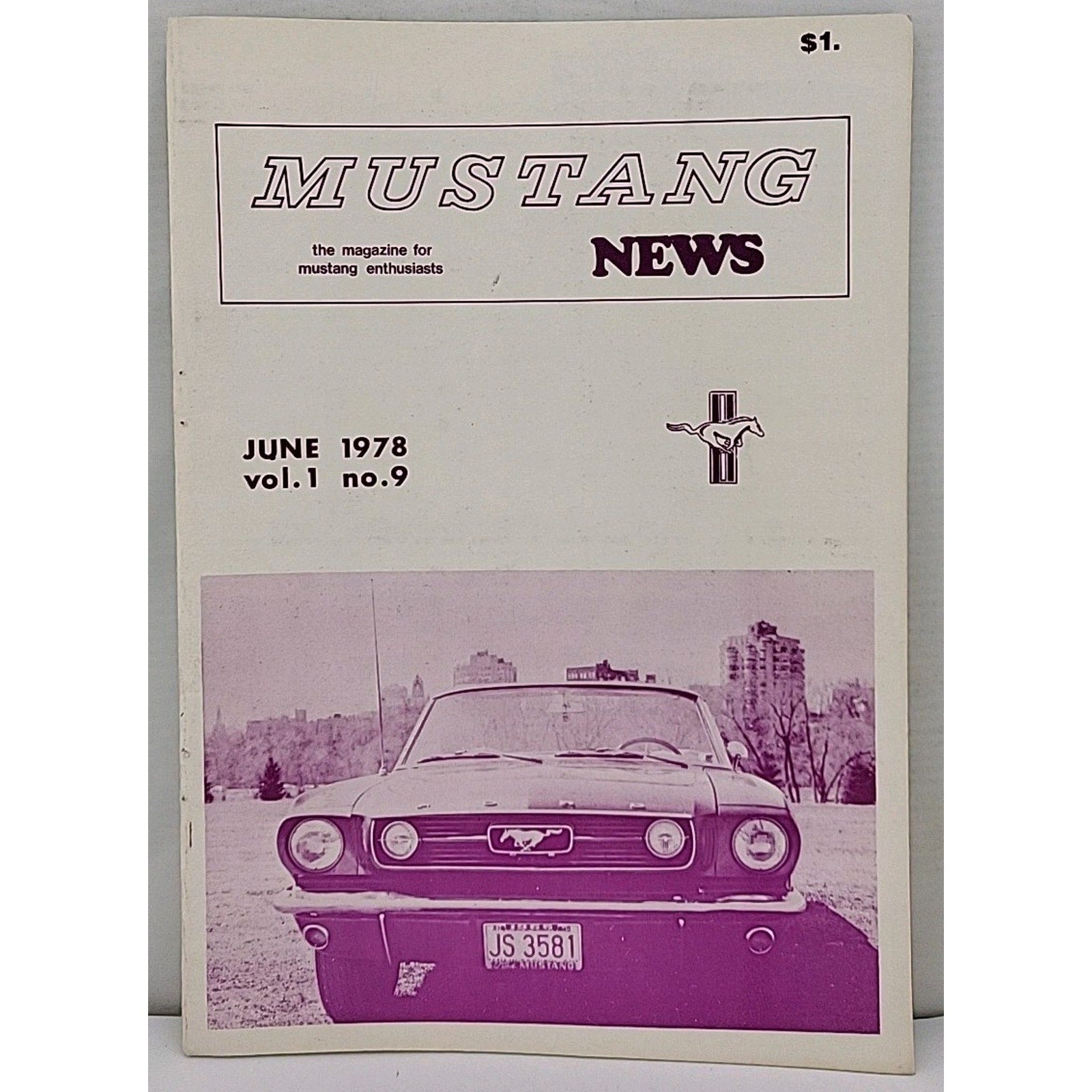 Mustang News Magazine - June 1978 - Vol. 1 No. 9