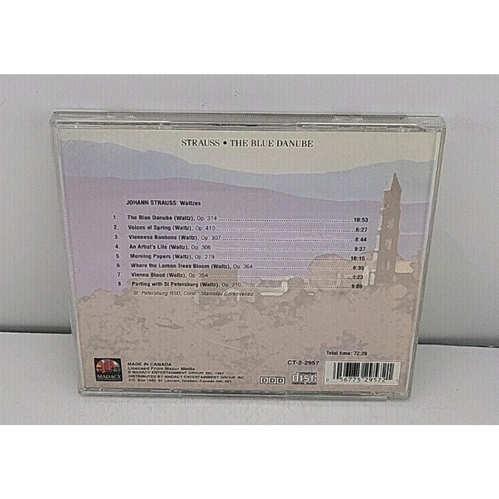 Classical Treasures Strauss The Blue Danube (CD 1997)