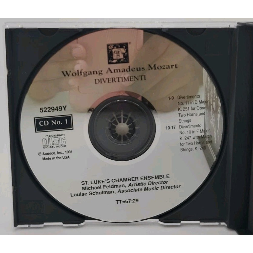 Mozart: Divertimenti (2 CD 1991)