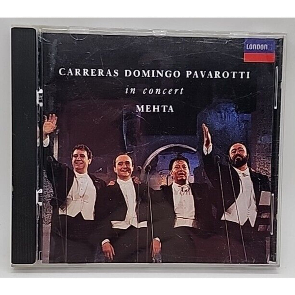 Carreras, Domingo, Pavarotti: The Three Tenors in Concert Opera Mehta (CD)