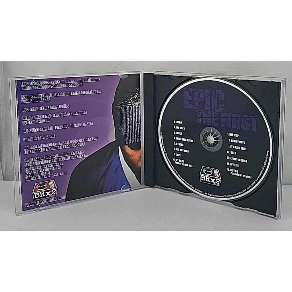 The First by Epic (Rap) (CD, May-2003, Epicenter Entertainment)