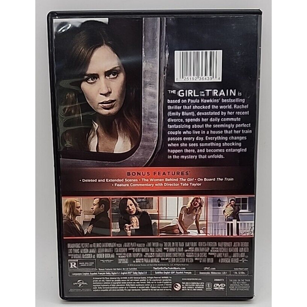 The Girl on the Train (DVD, 2016)