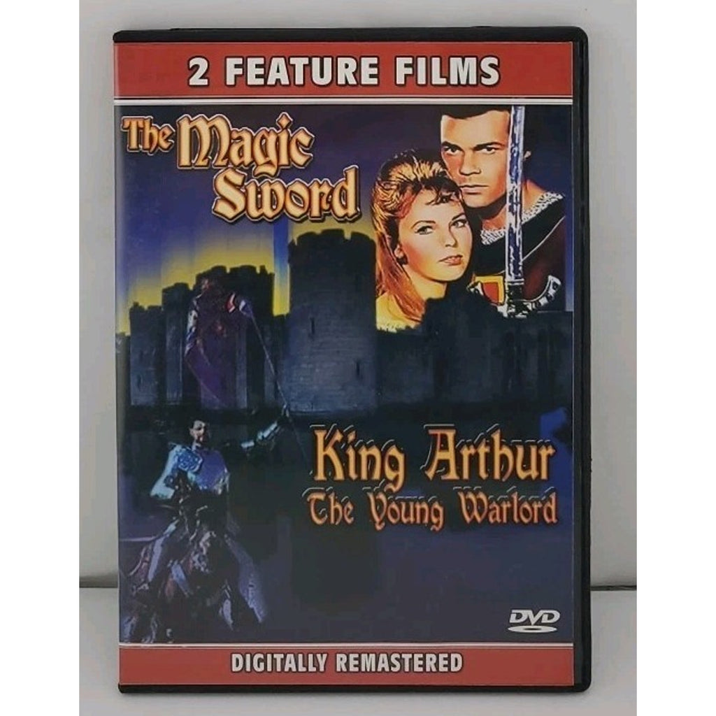 2 Feature Films The Magic Sword & King Arthur The Young Warlord DVD