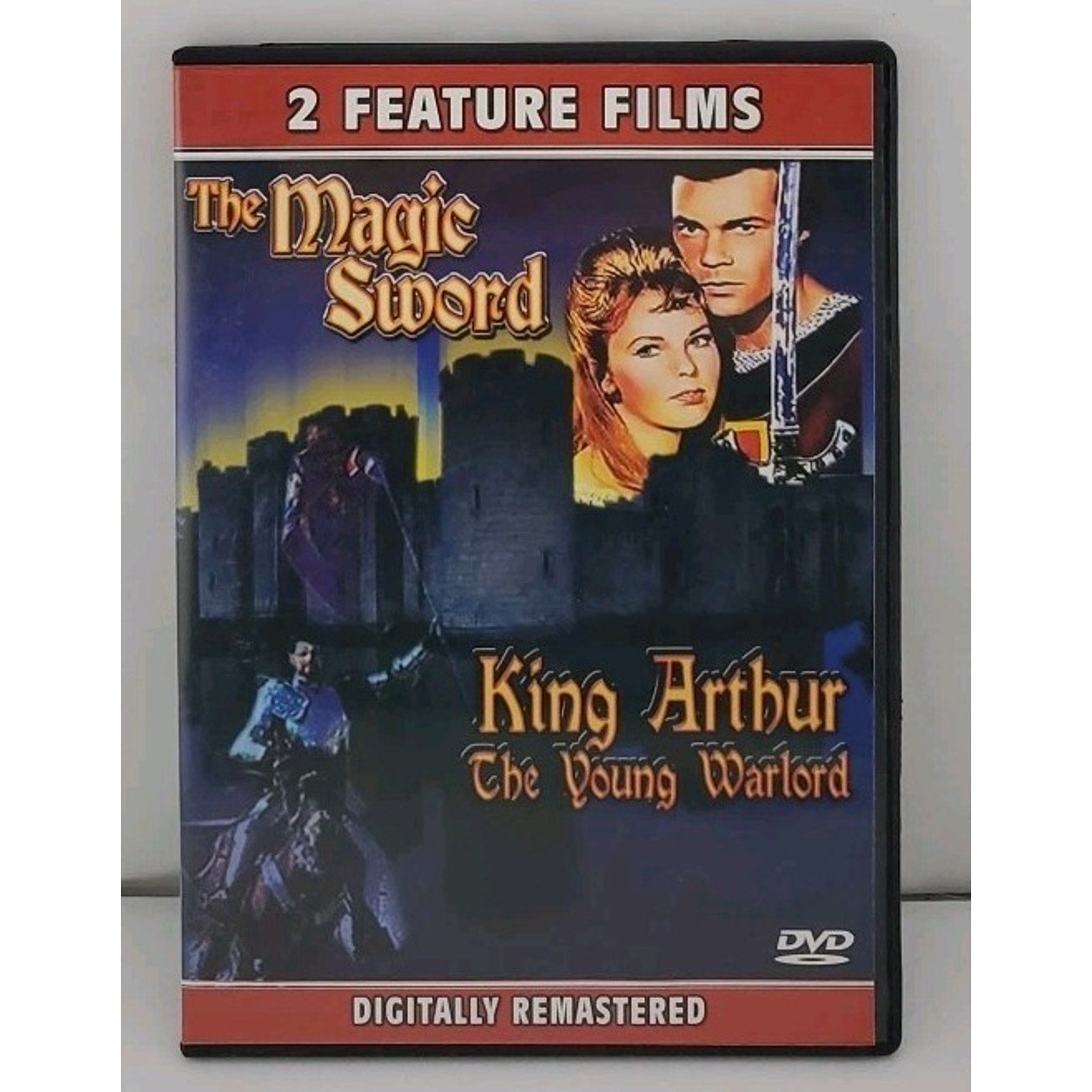 2 Feature Films The Magic Sword & King Arthur The Young Warlord DVD