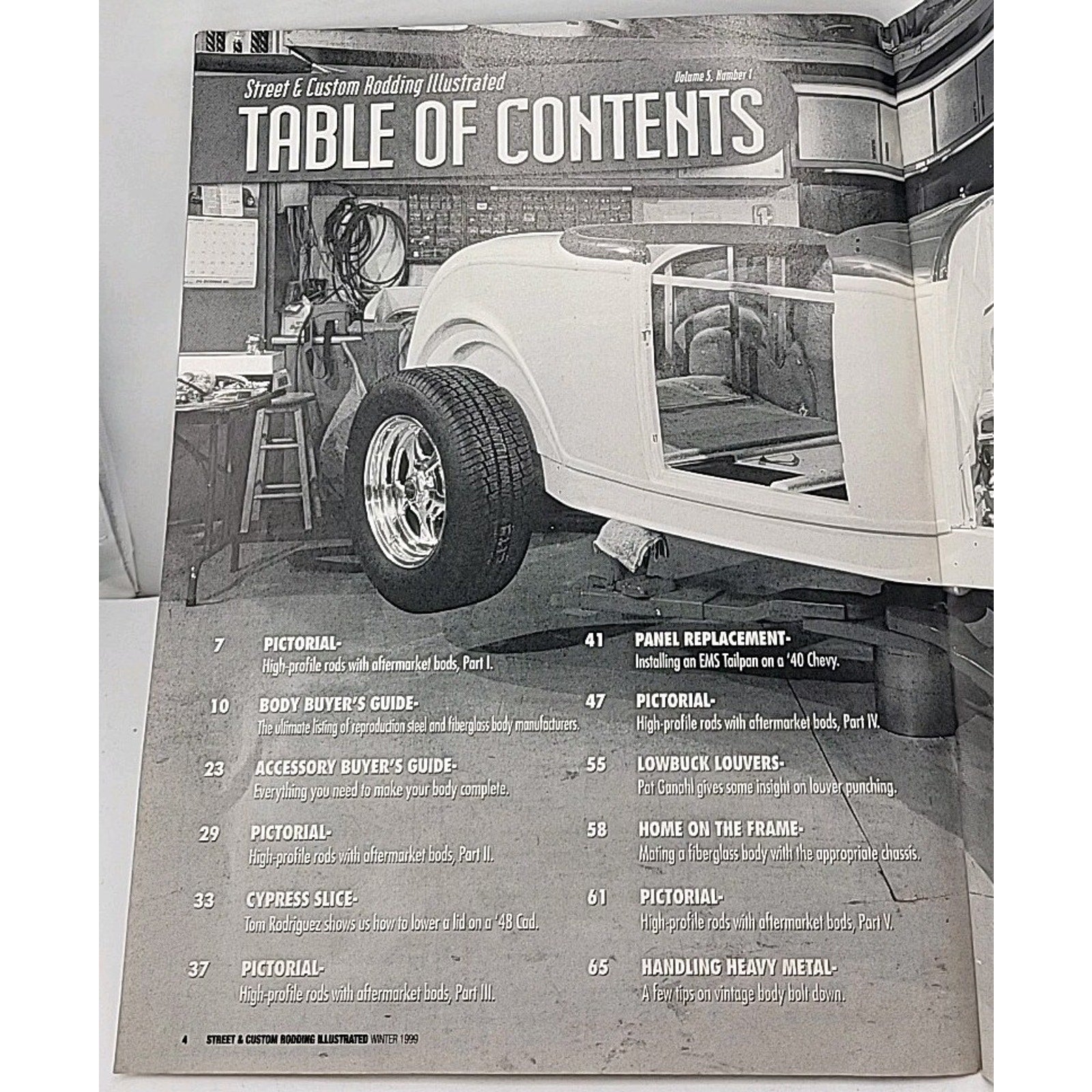 Street & Custom Rodding Illustrated Magazine Winter 1999