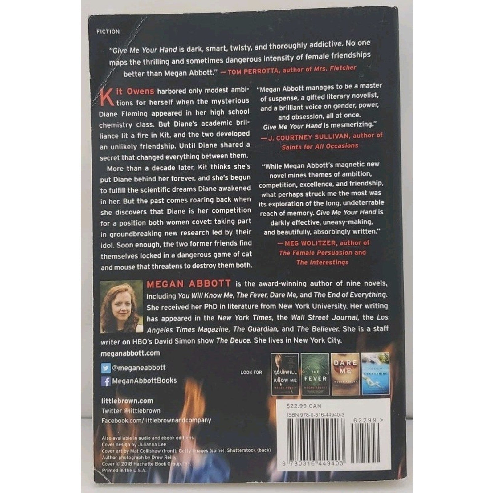Give Me Your Hand by Megan Abbott (2019, Trade Paperback)