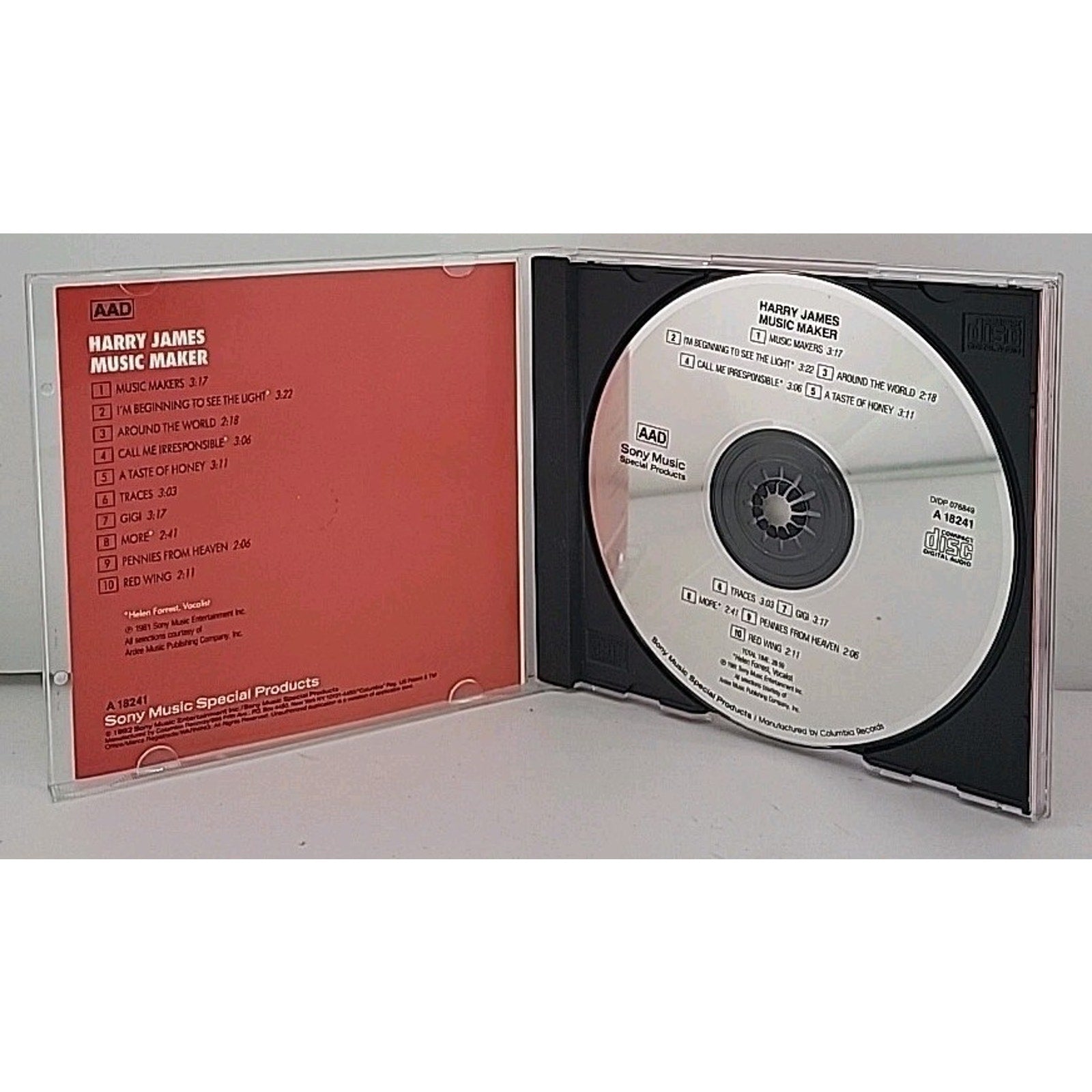Music Maker [Sony Special Products] by Harry James (CD, Sony Music Distribution