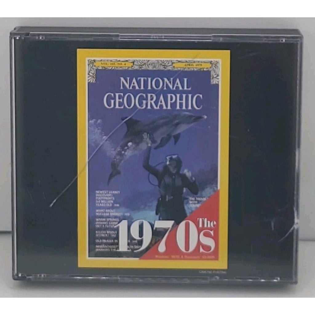 The National Geographic Magazine 1970's CD-ROM (Win/ Mac), AUD