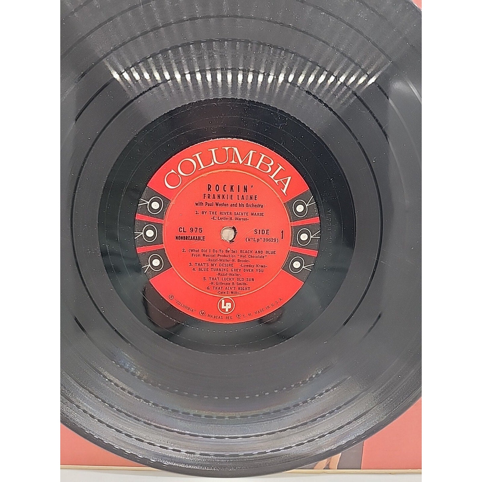 Frankie Laine / Paul Weston And His Orchestra - Rockin (Record)