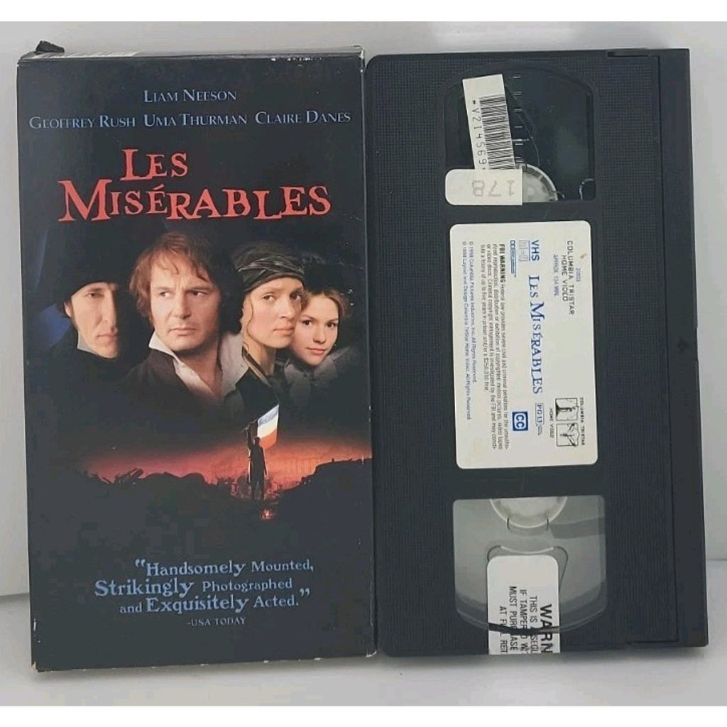 Les Miserables (VHS, 1998)