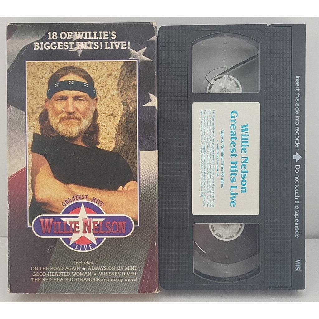 Willie Nelson - Greatest Hits Live (VHS, 1989)