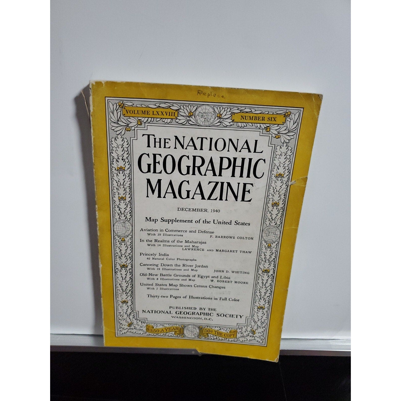 National Geographic Magazine December 1940