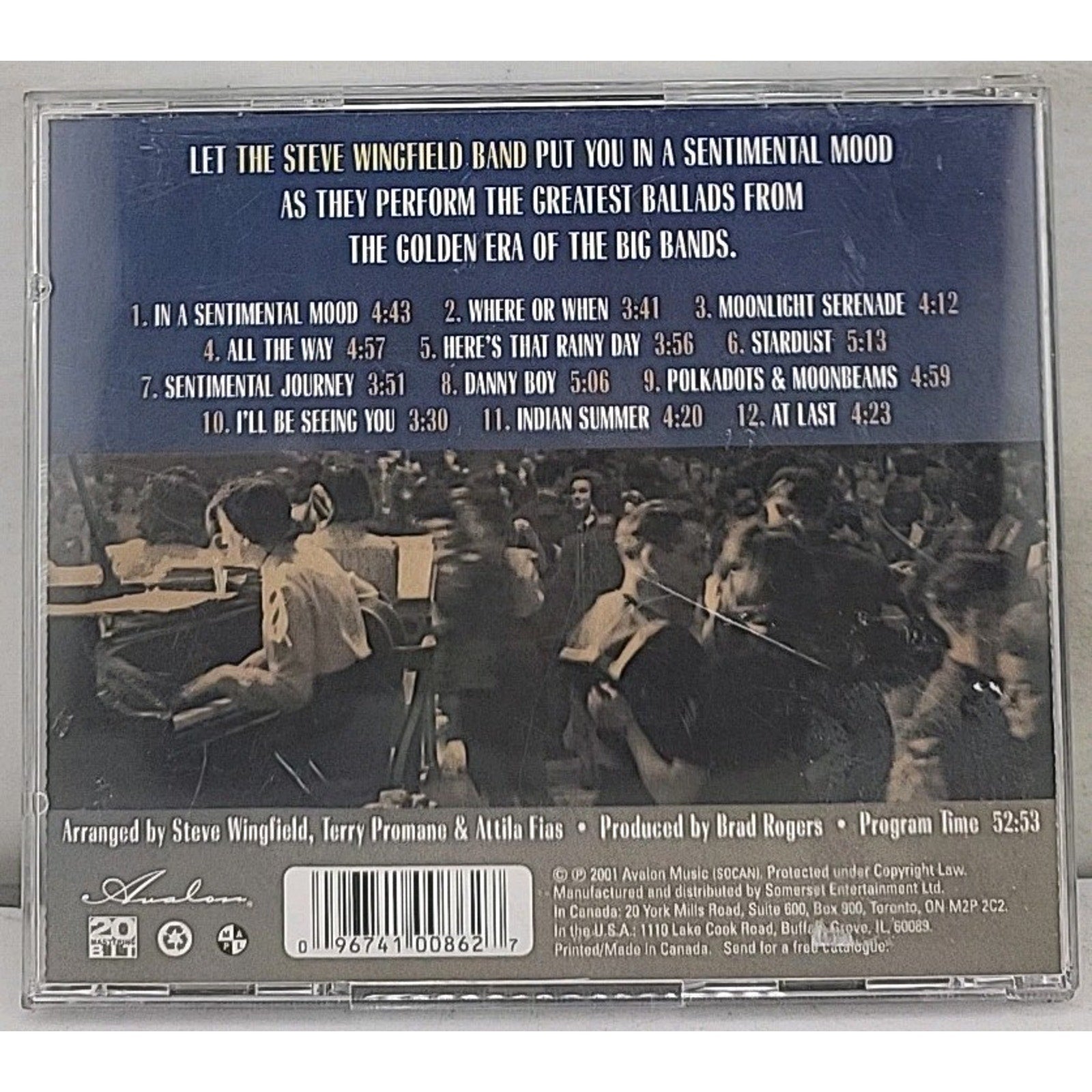 I'll Be Seeing You: The Best of Big Band Ballads Music CD