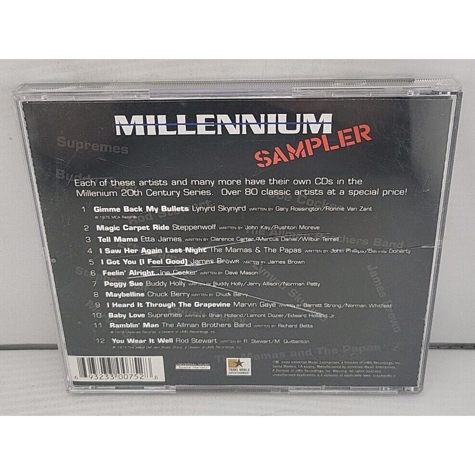 The Best Of Various Artists 20th Century Masters The Millennium Collection CD
