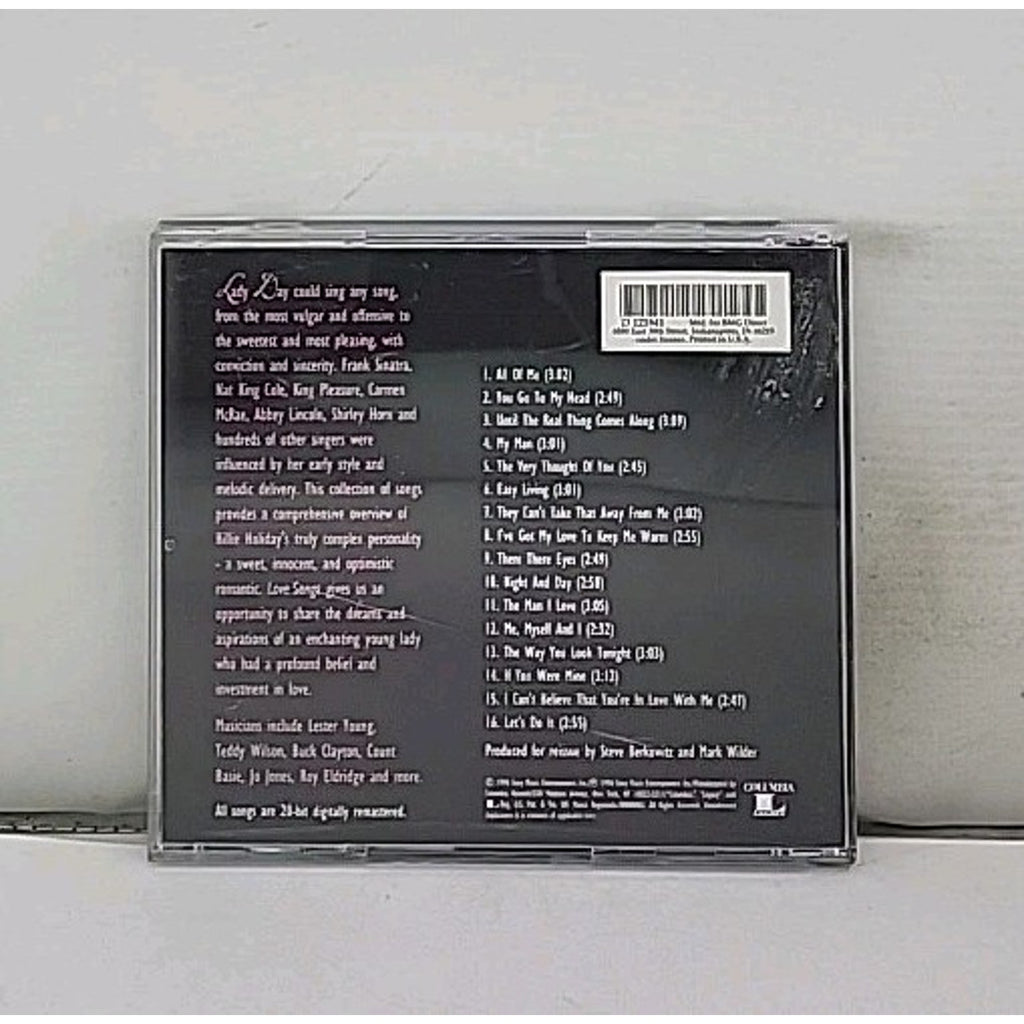 Billie Holiday - Love Songs CD Columbia