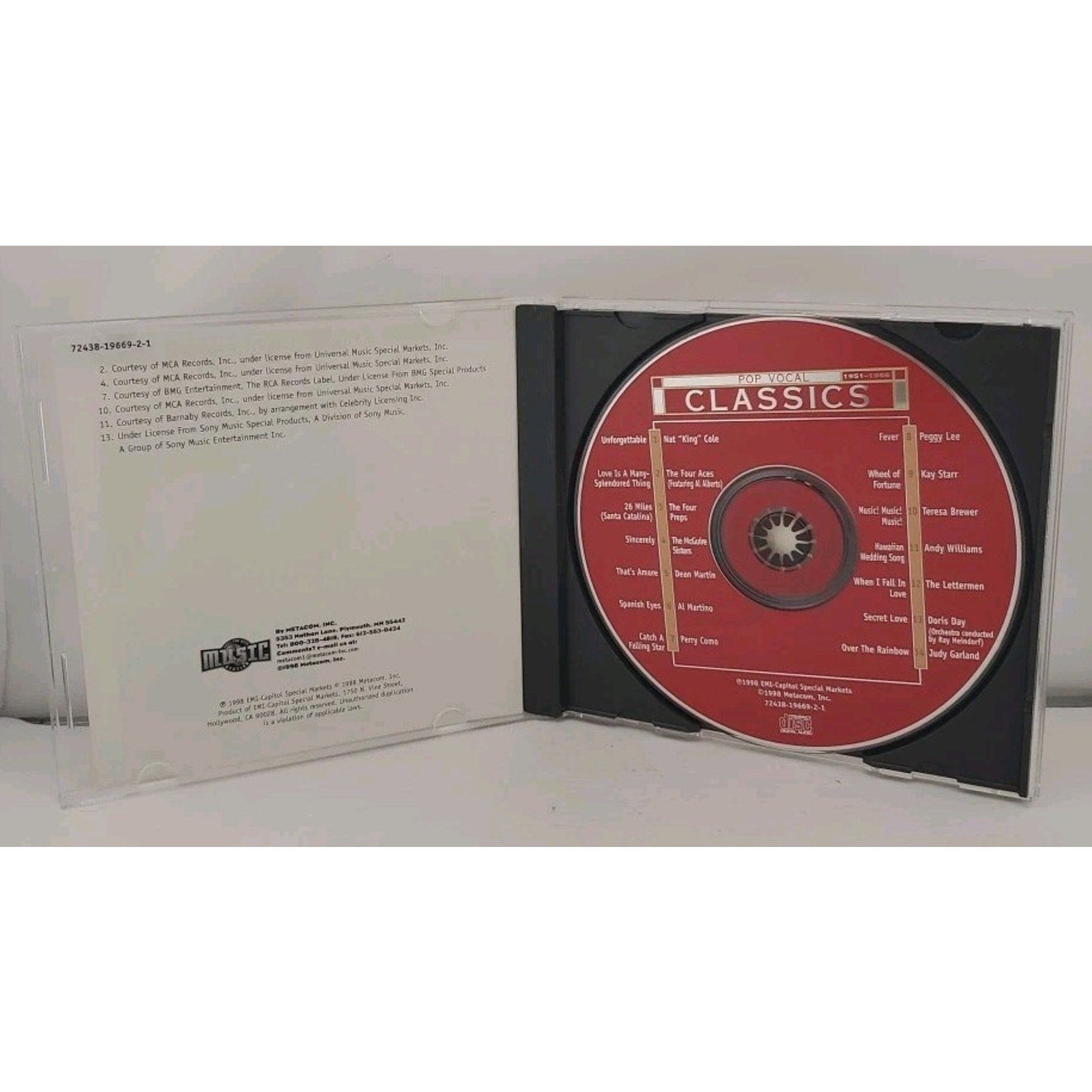Pop Vocal Classics 1951-1966 (CD)