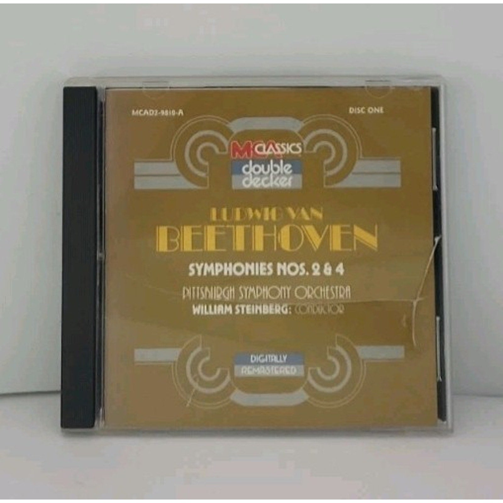 Beethoven: Symphonies NOS. 2 & 4 - Pittsburgh Symphony, William Steinberg - CD