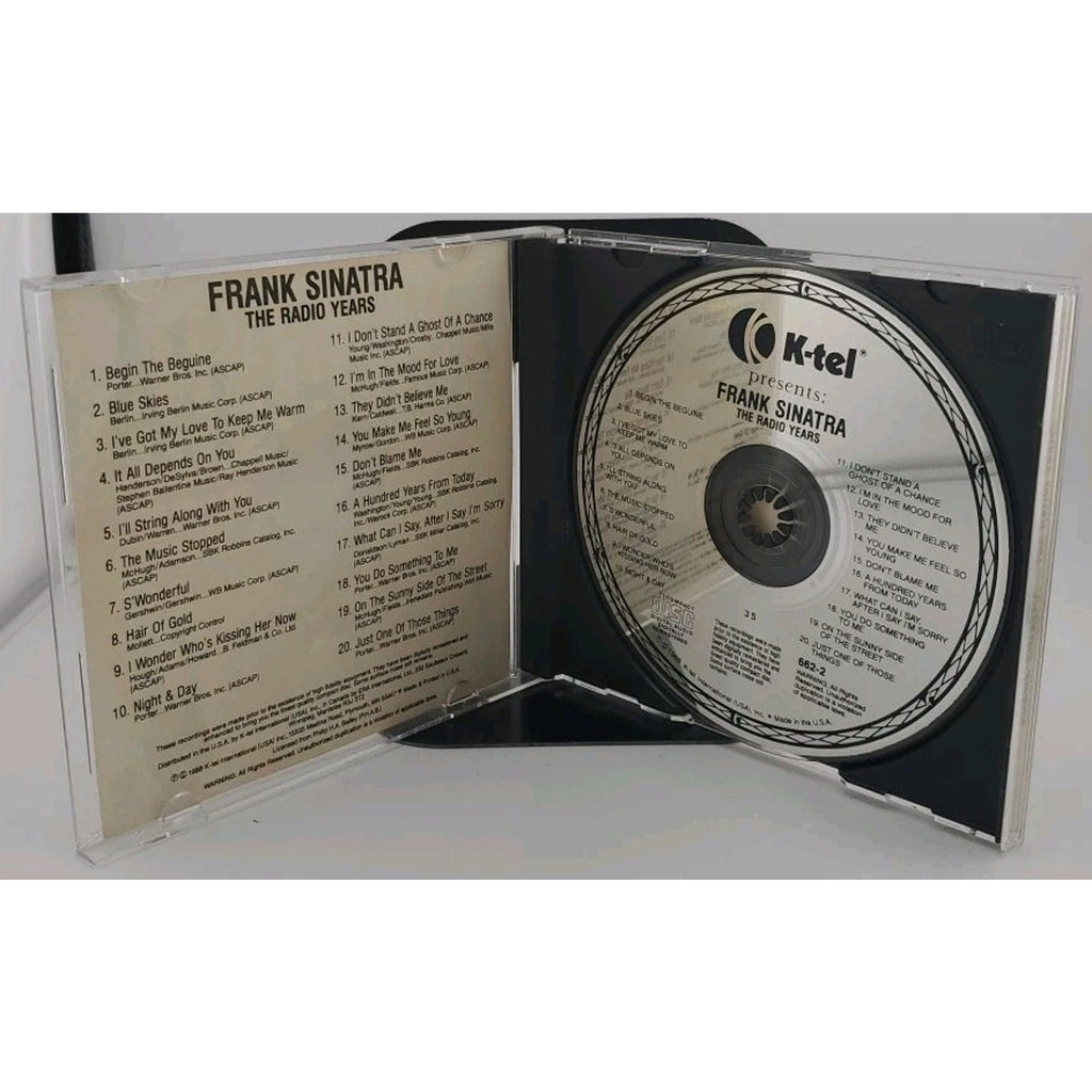 Radio Years [K-Tel] by Frank Sinatra (CD, Sep-1991, K-Tel Distribution)