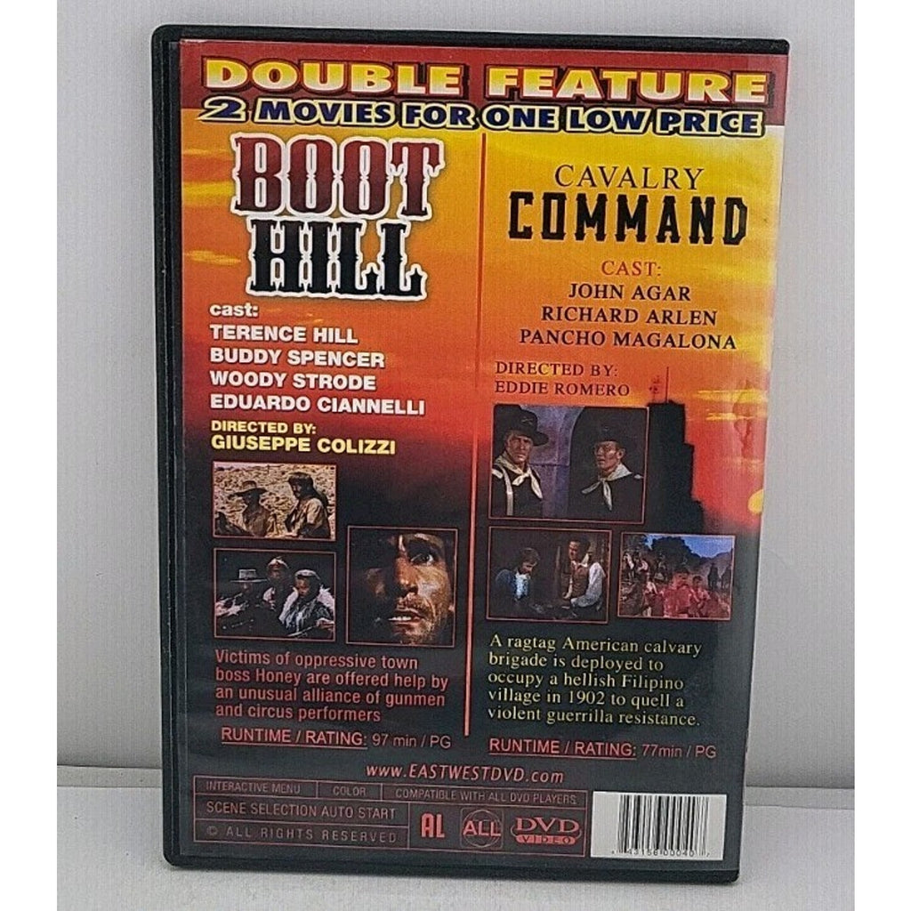 Double Feature - Cavalry Command And Boot Hill (DVD)