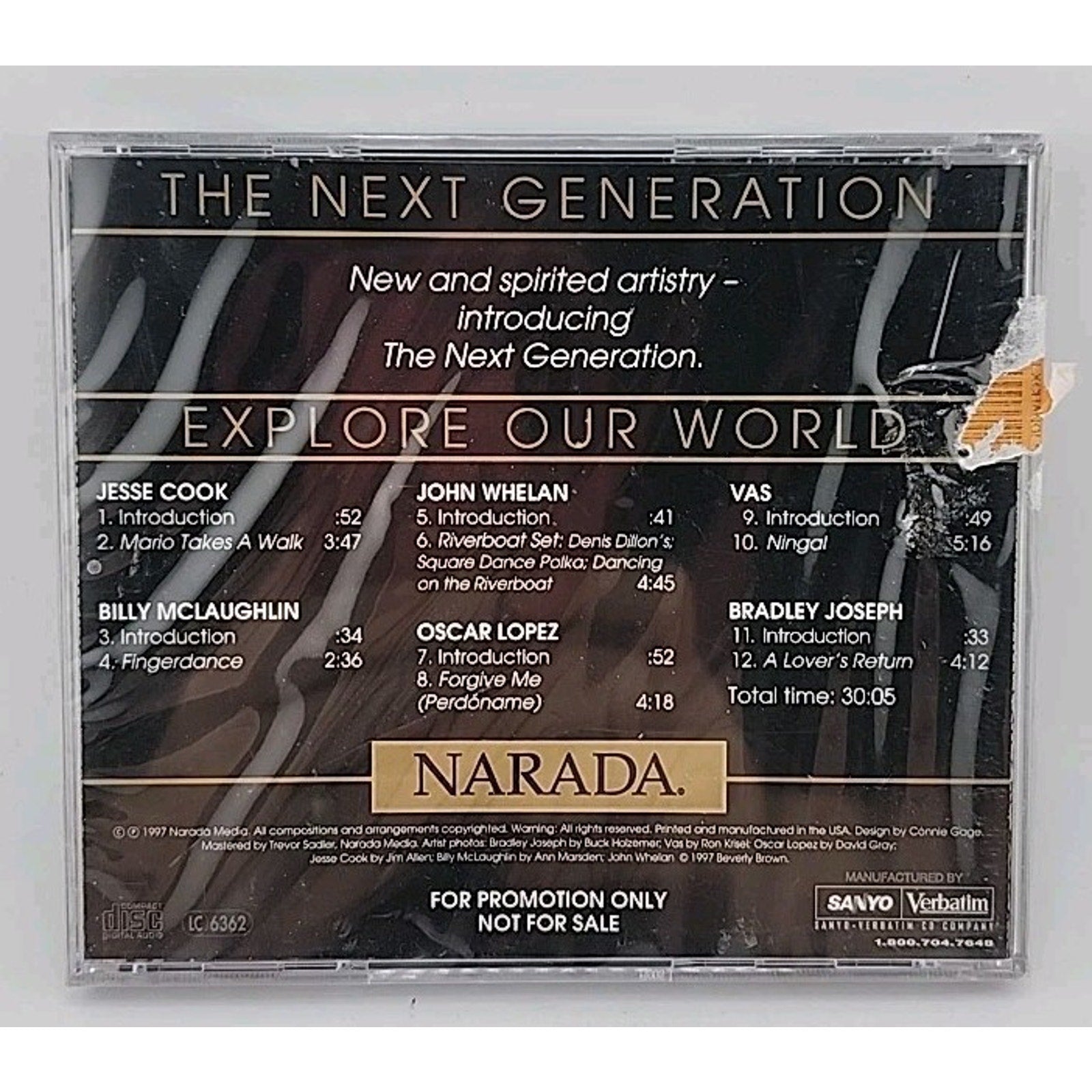 Narada The Next Generation Explore Our World (CD) *Brand New*