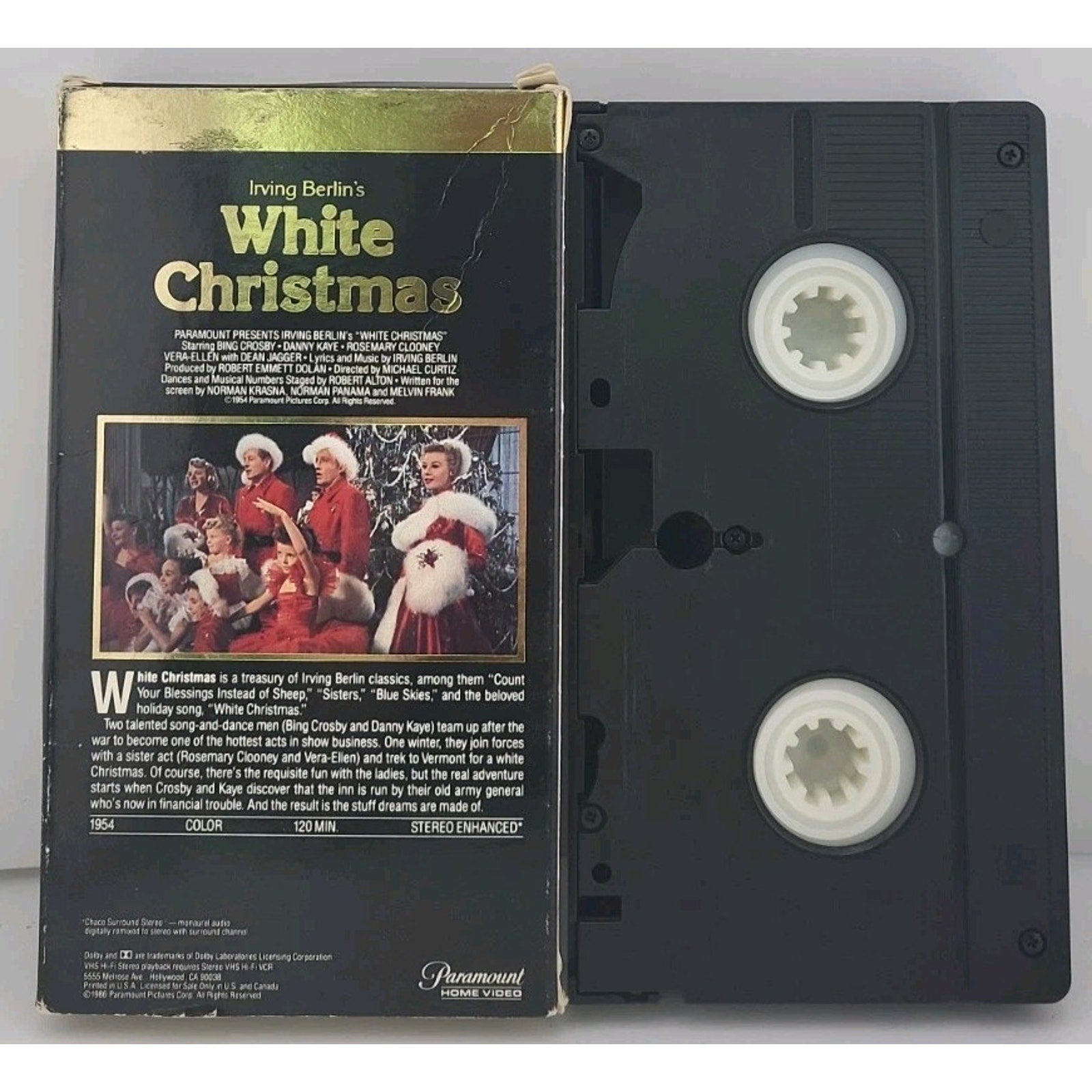 1986 Irving Berlins White Christmas VHS Special Collector's Ed.