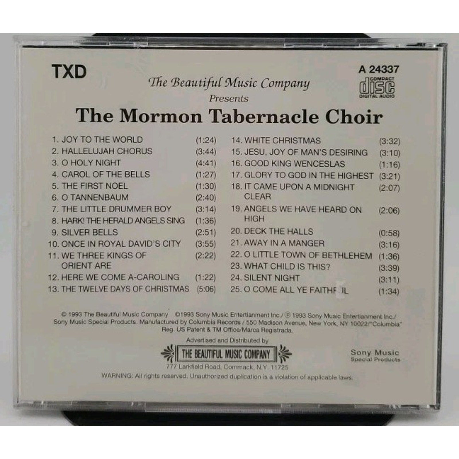Christmas with the Mormon Tabernacle Choir (CD)