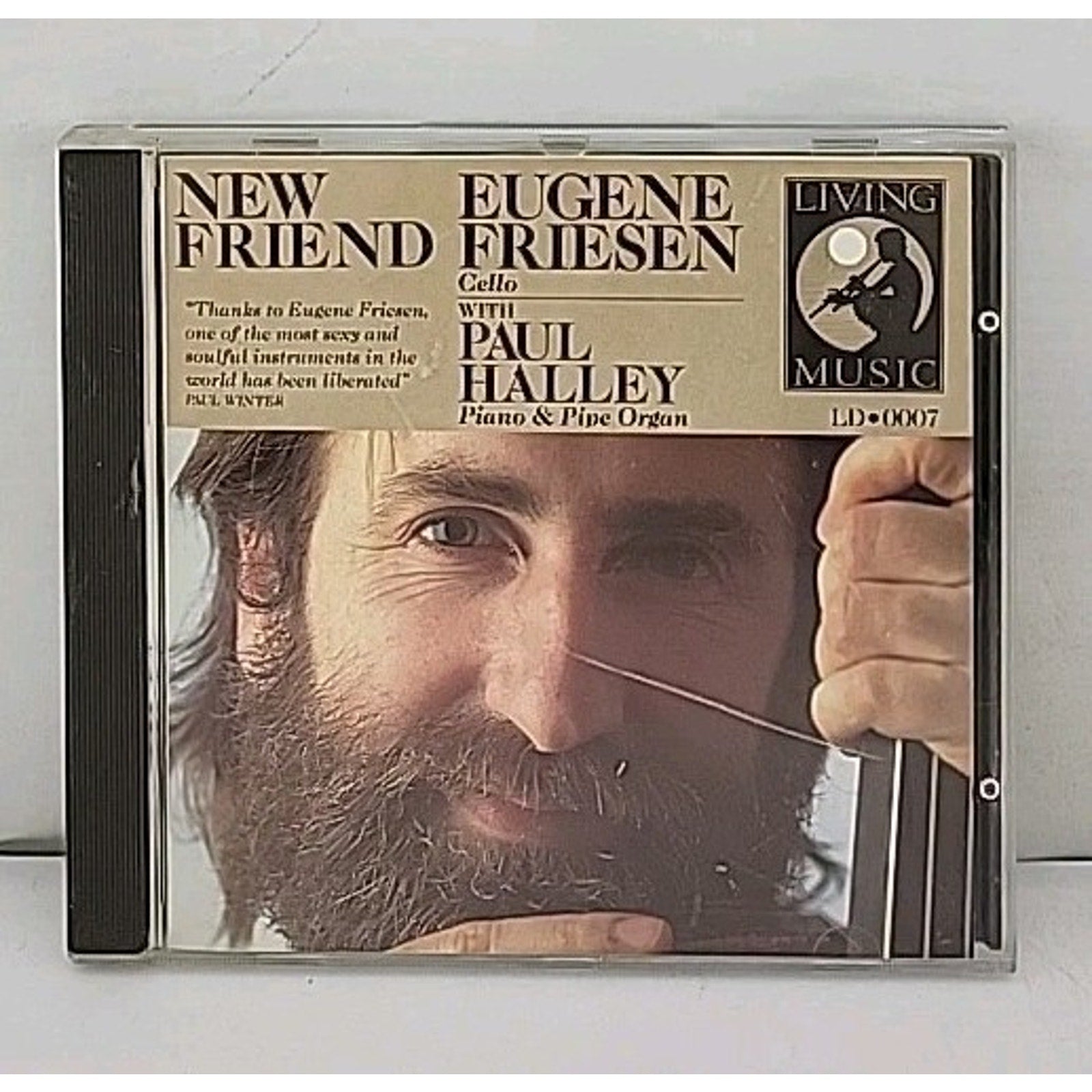 New Friend by Eugene Friesen with Paul Halley (CD)