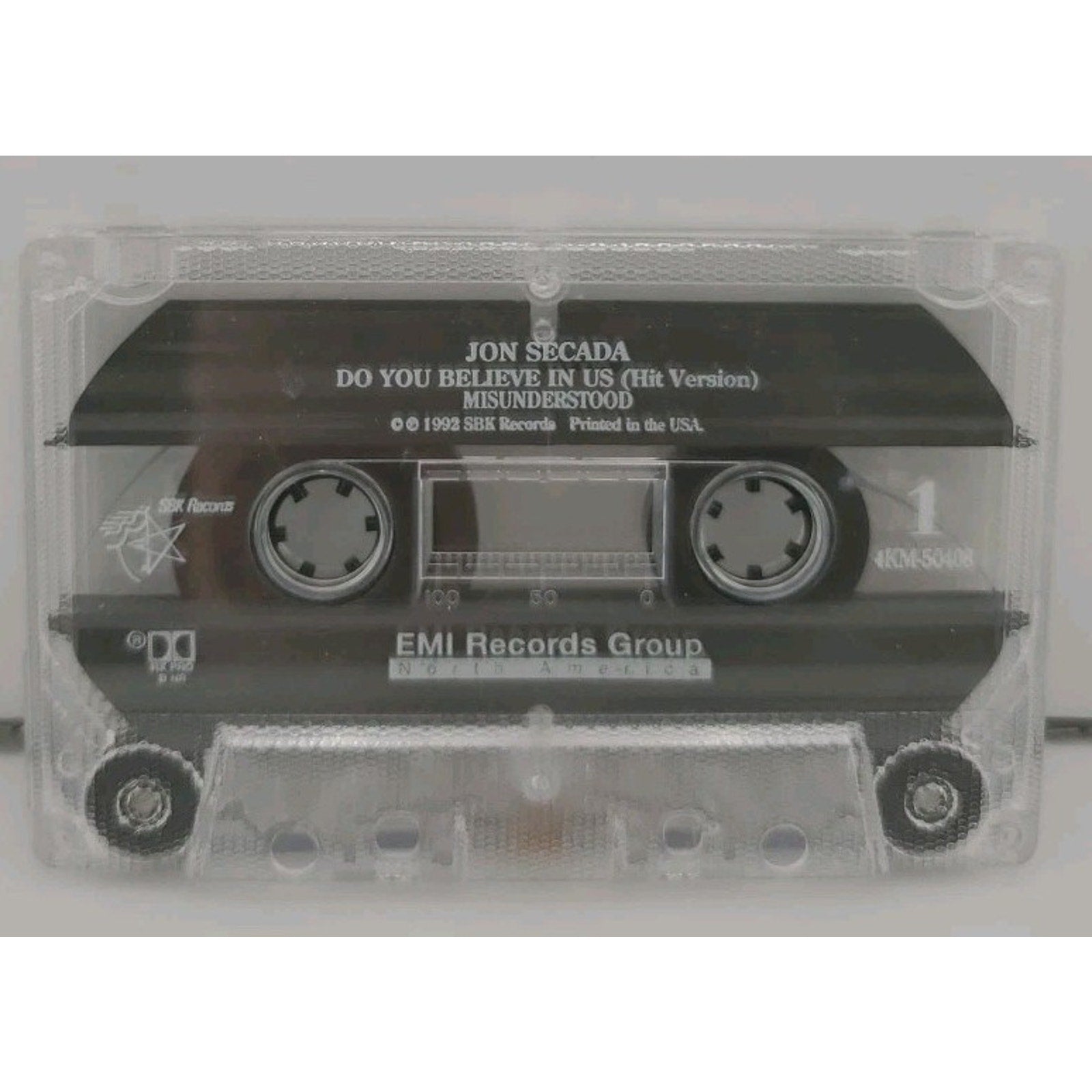 Do You Believe [Single] by Jon Secada (Cassette, 1992, SBK Records)